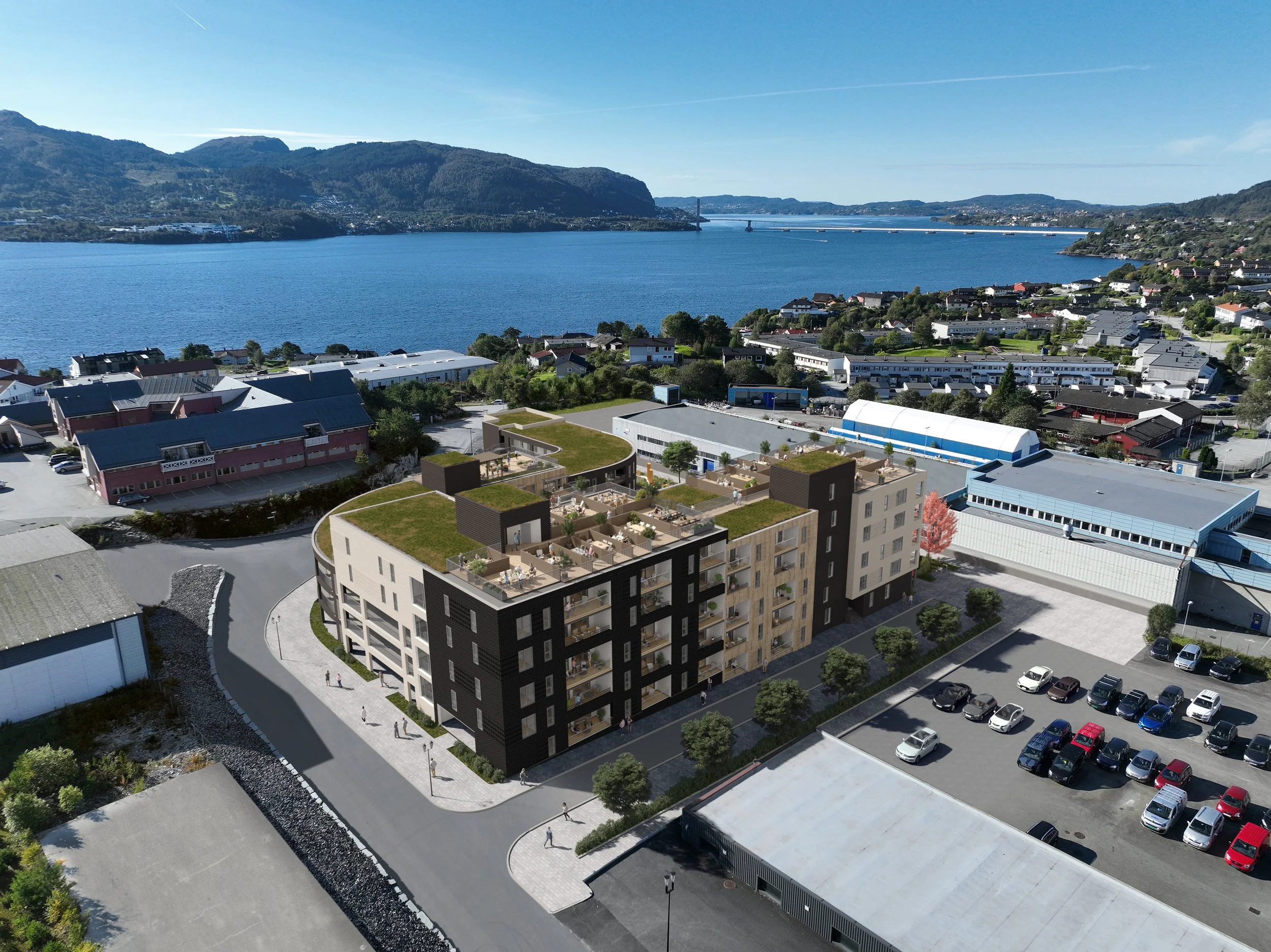 Knarvik Allé - Midt i Smørøyet!