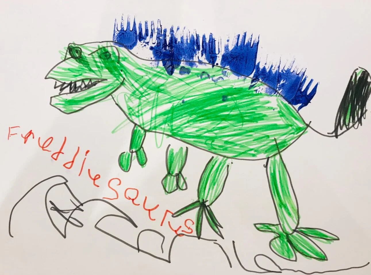 Bonjour Chouchou Dinosaure!