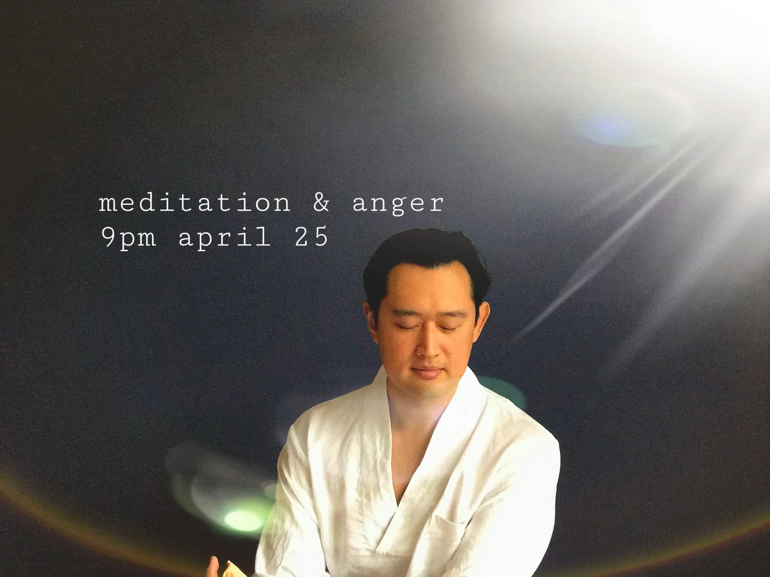 Meditation and anger