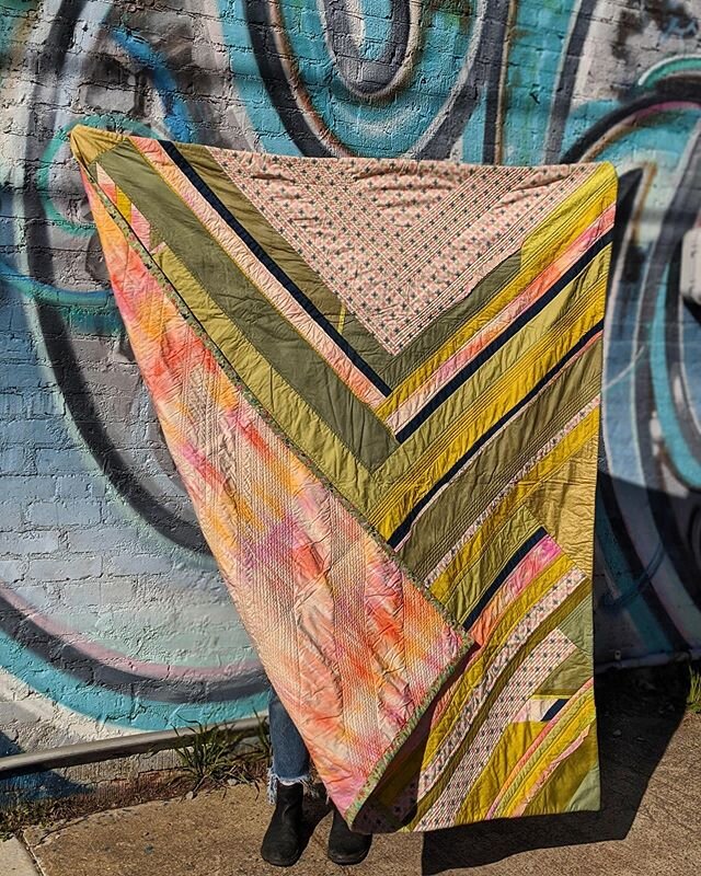 It hit 70 degrees yesterday, we&rsquo;re expecting it again this week and the Spring Vortex throw quilt hit the online shop! If your not in the Charlotte area and are biting your nails to get some spring vibes I&rsquo;d recommend diving head first an