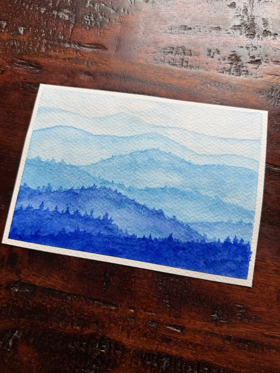 Beginner Watercolor for Teens: Paint the Blue Ridge Mountains