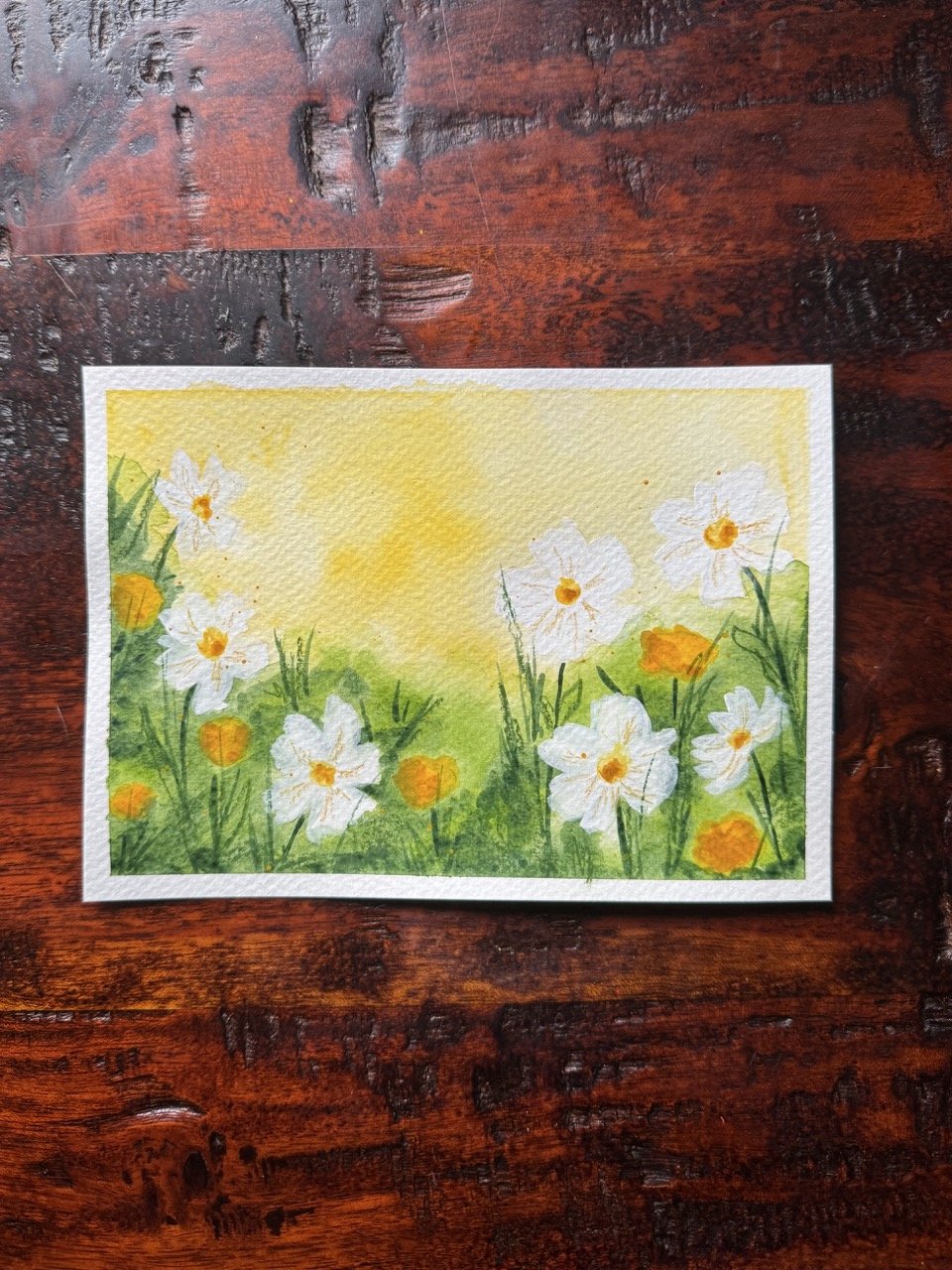 Watercolor Snacks: Spring Meadow