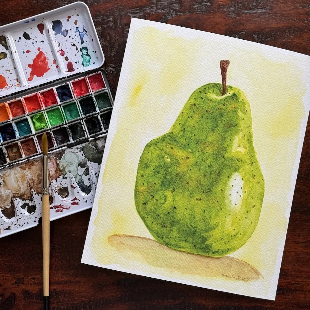 Pear Art Print