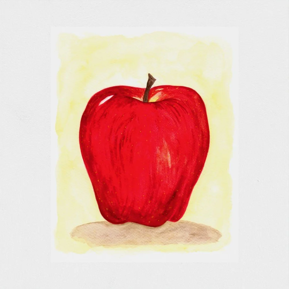 Apple Art Print