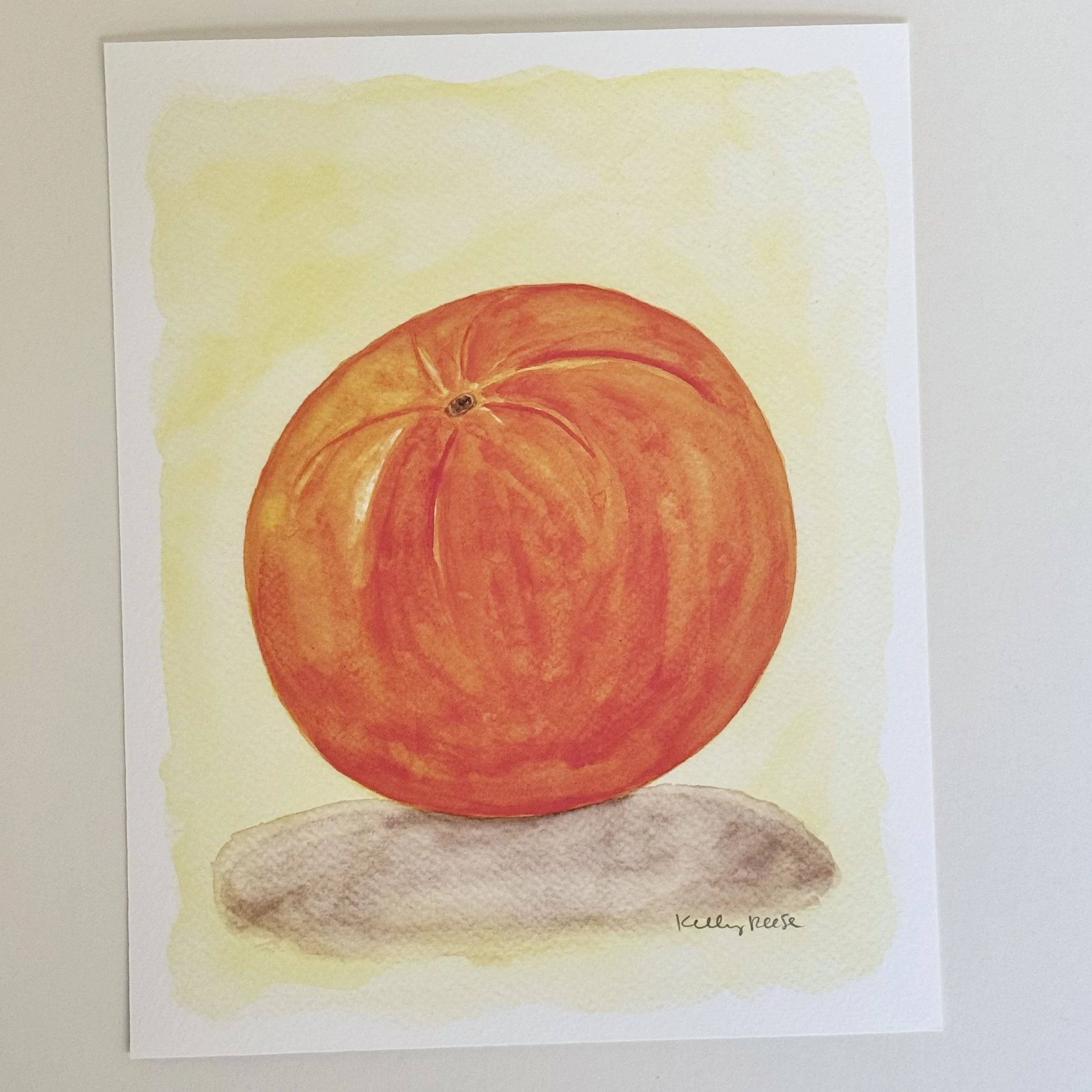 Orange Art Print