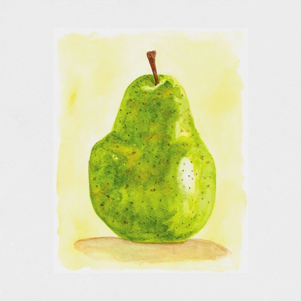 Pear Art Print