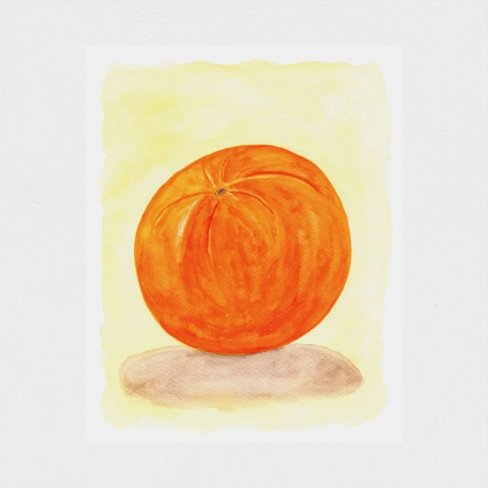 Orange Art Print