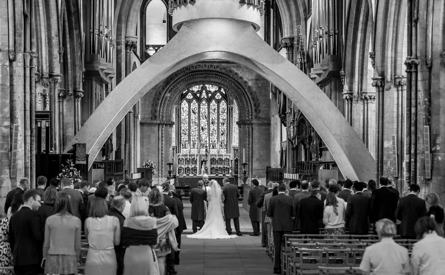 Beautiful Llandaff Catheral weddings
