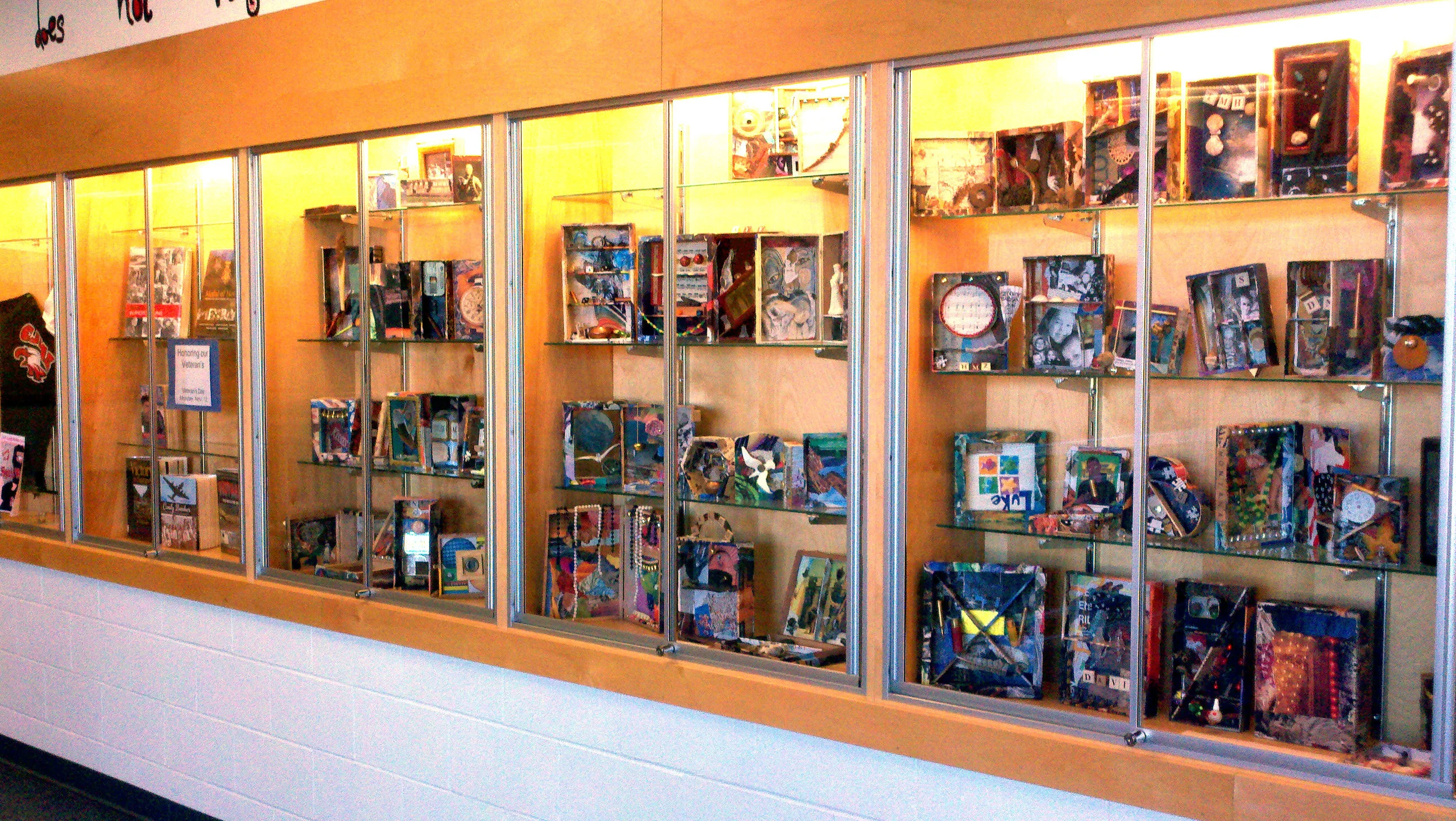 Student Work from a Residency in Chief Joseph Middle School, Bozeman, Montana, 2012.