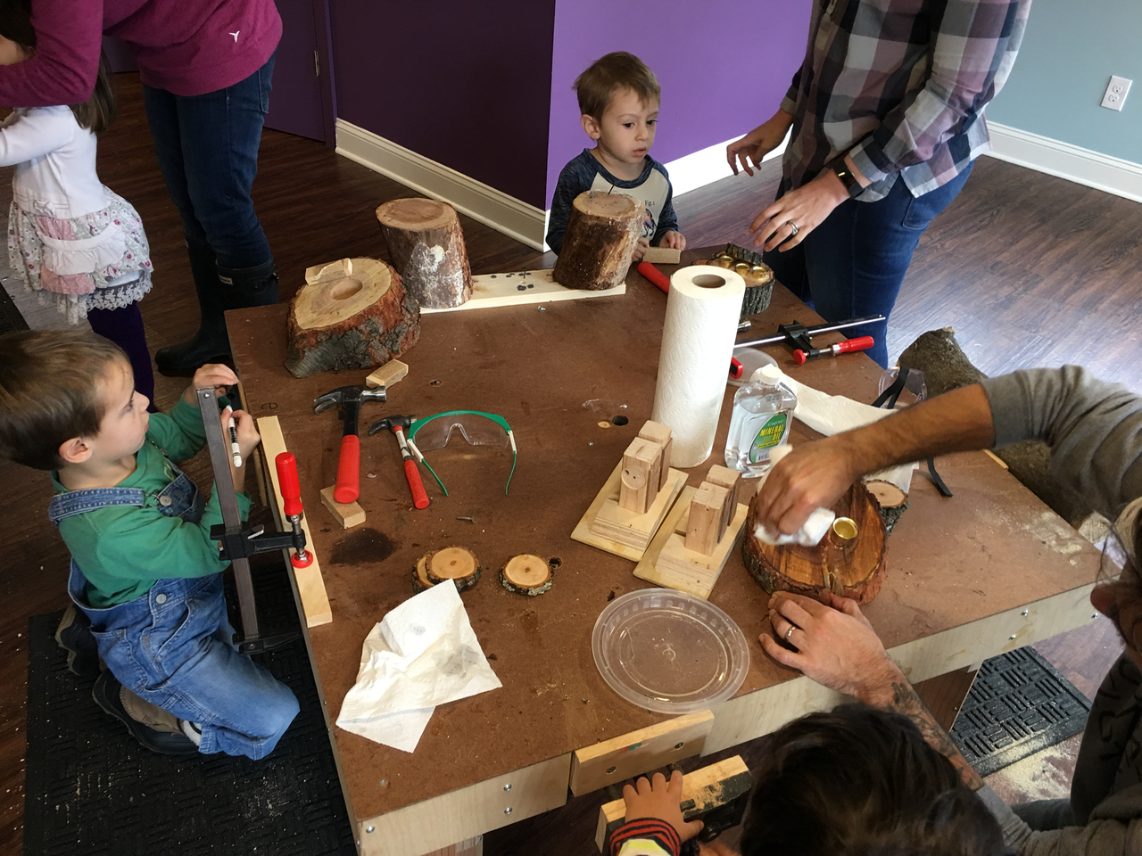 Toddlers can explore and grow in a safe, supervised enviroment