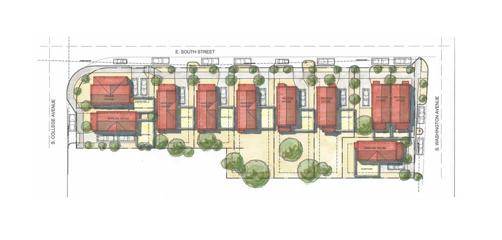 SoCo Ten Site Plan