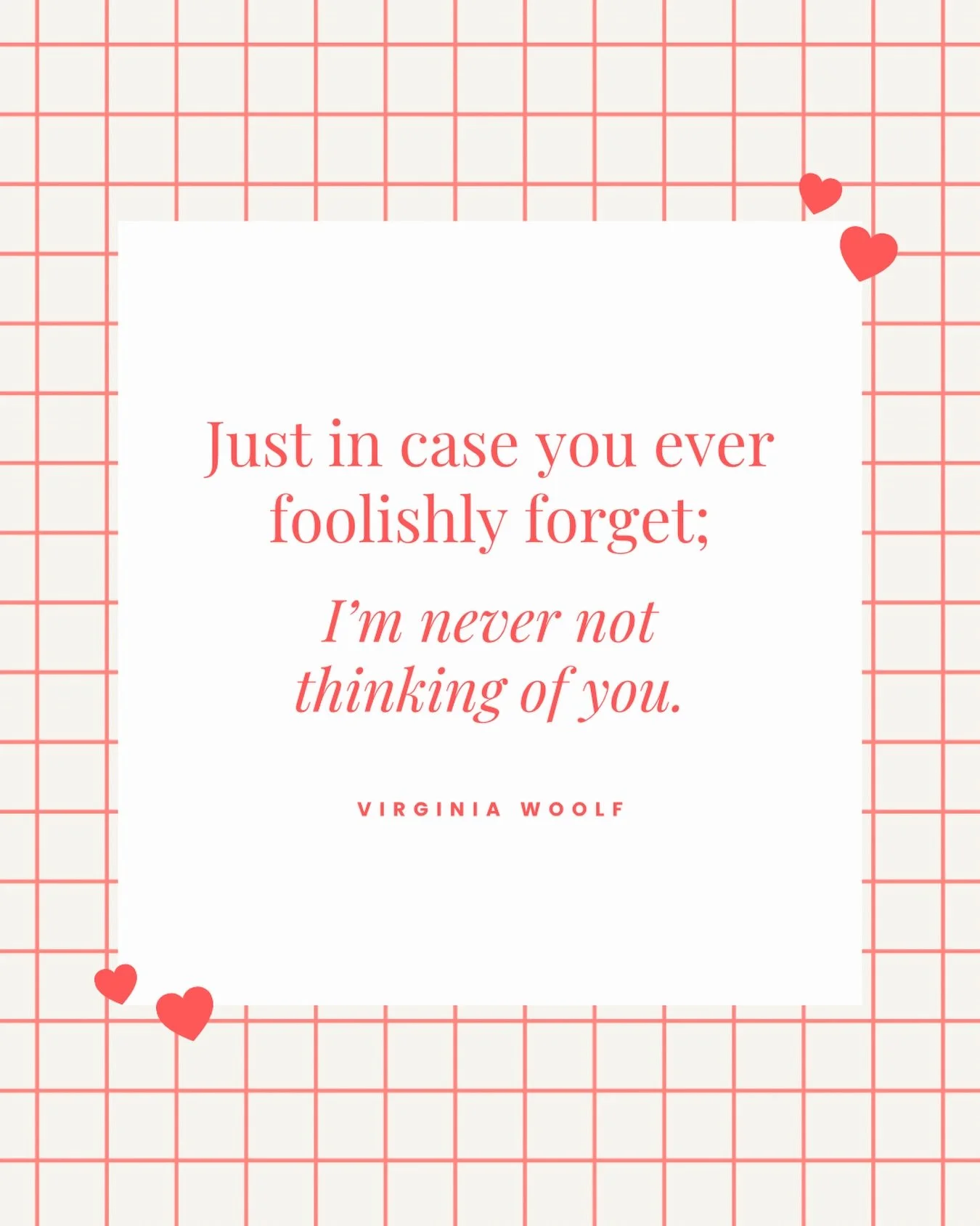 A little Friday love note 💕

#bookstagram #virginiawoolf #bookquotes #bookcoverdesigner