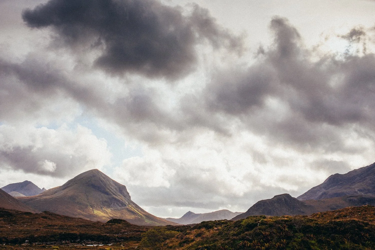 Glen Sligachan on the Isle of Skye, Scotland