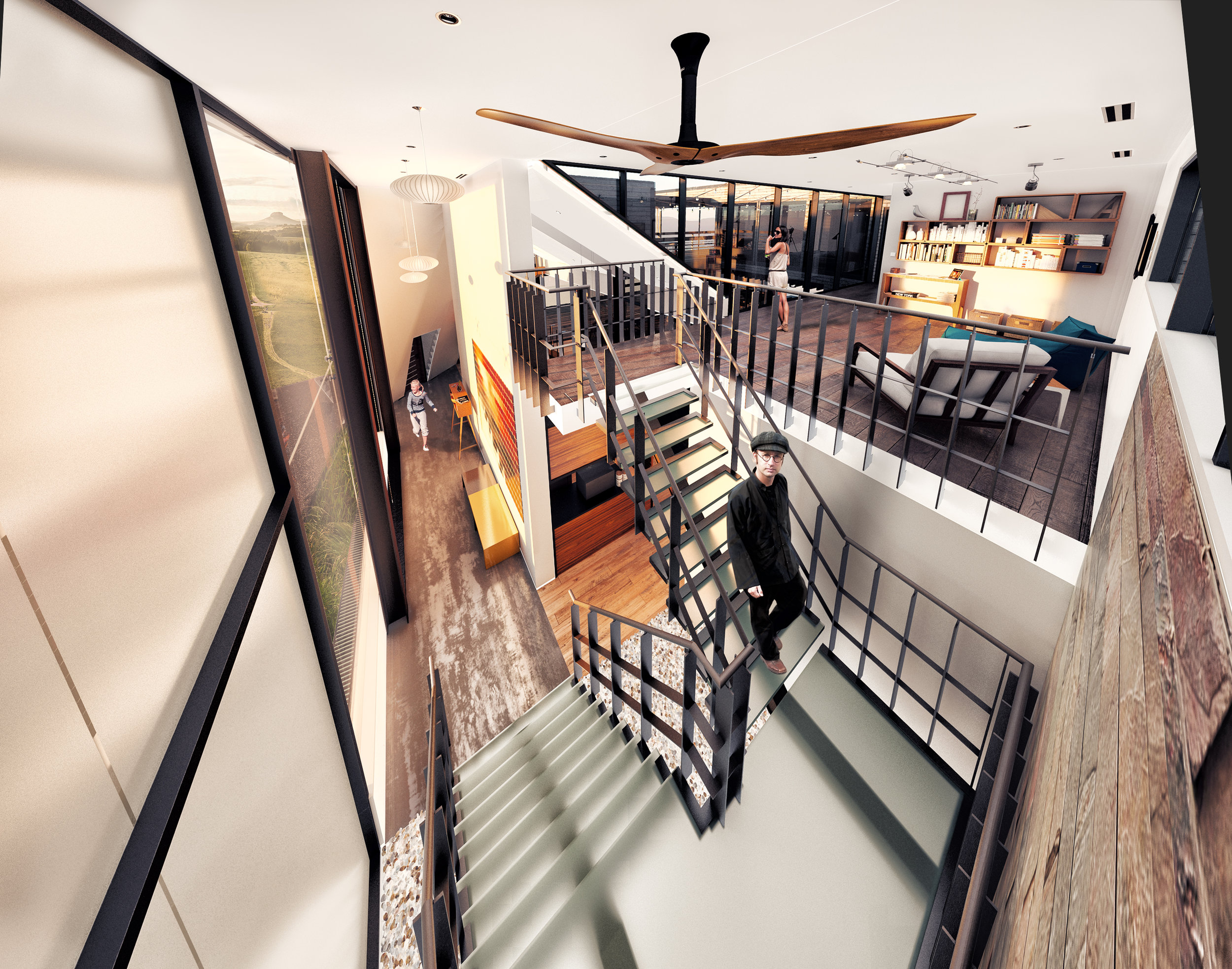Corner Stairs Morning II.jpg