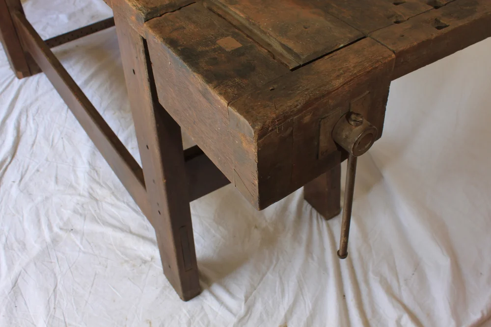 Vintage Work Table Weisshouse