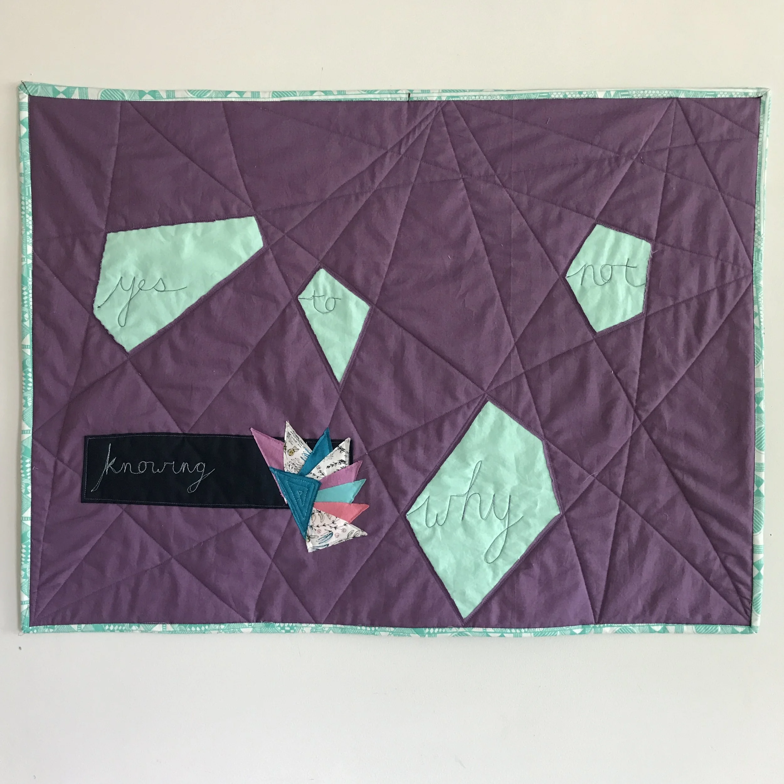 Yes to Not Knowing Why