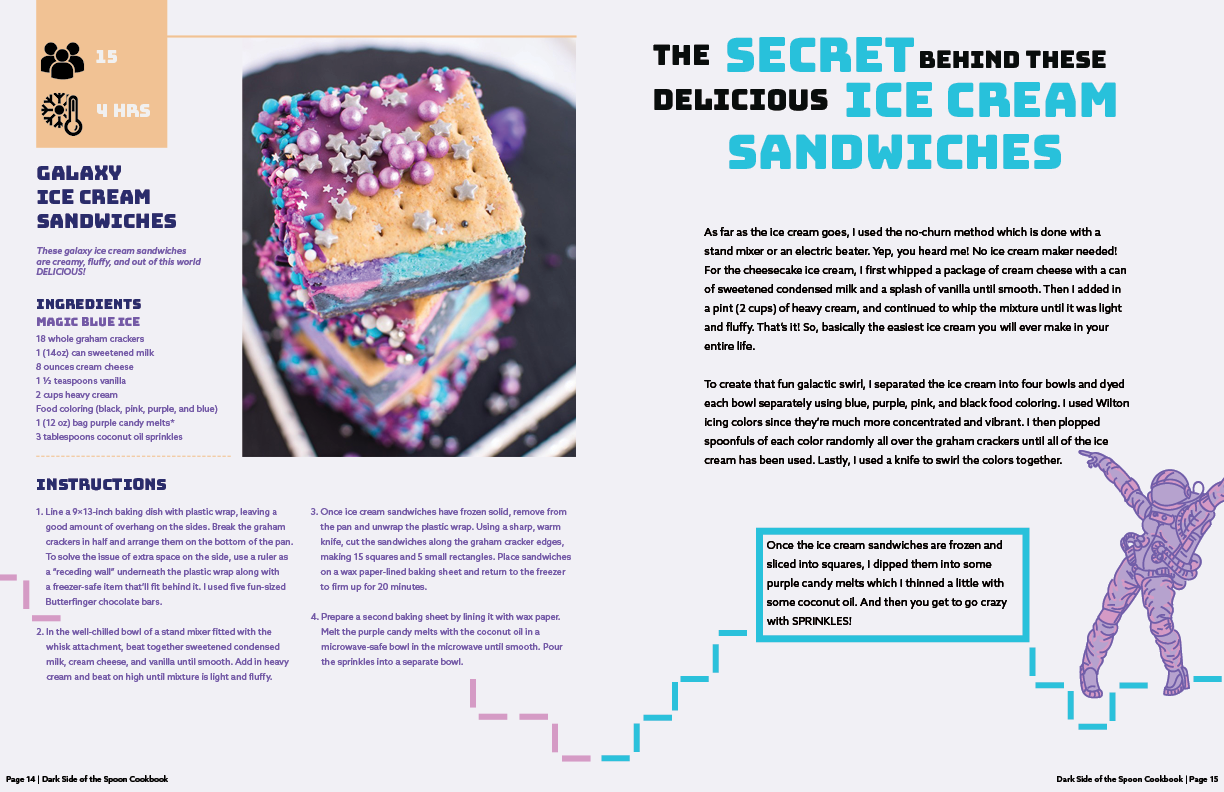 Concept and Recipe Spread