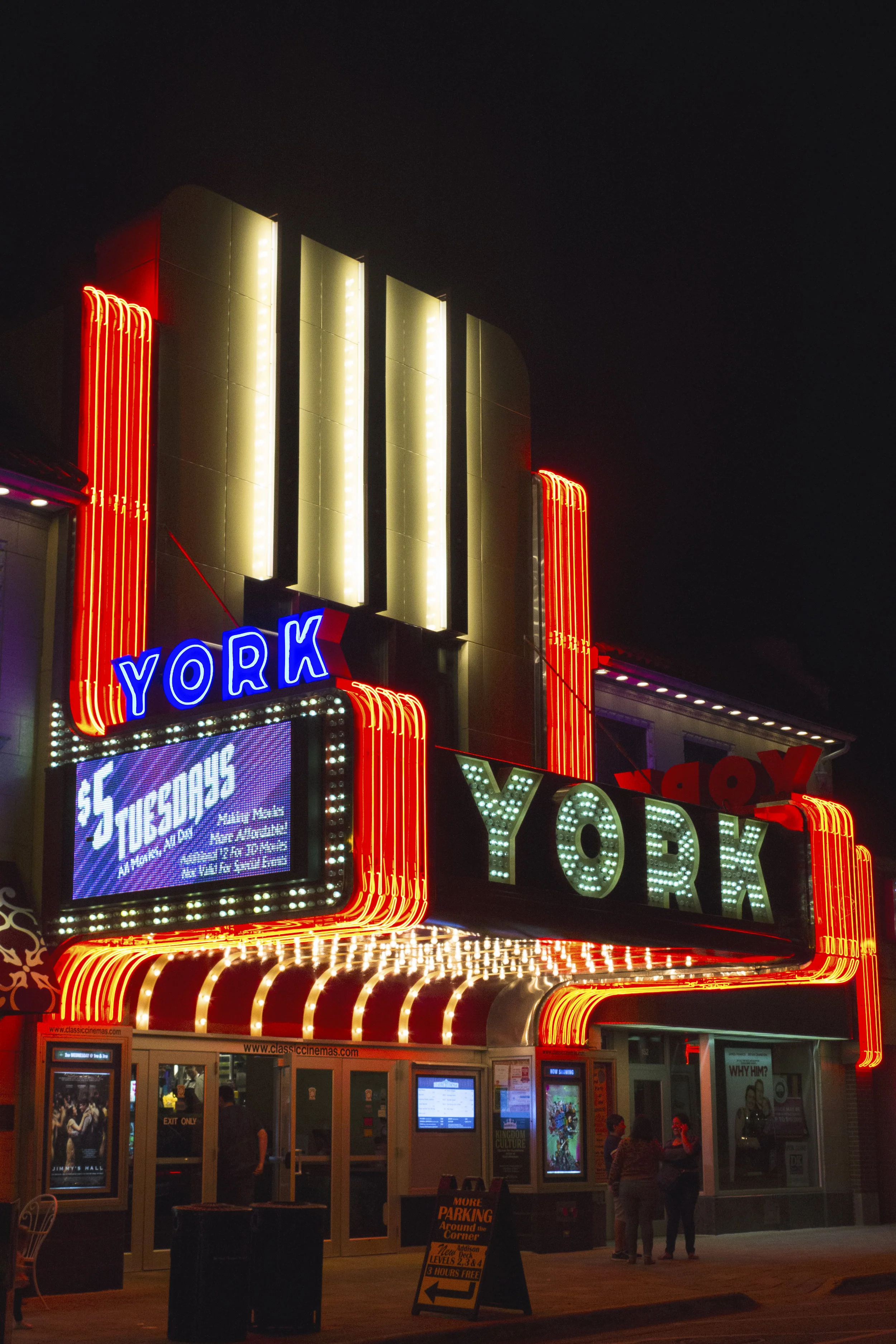 The York Theatre in downtown Elmhurst offers $5 movies all day every Tuesday. File Photo