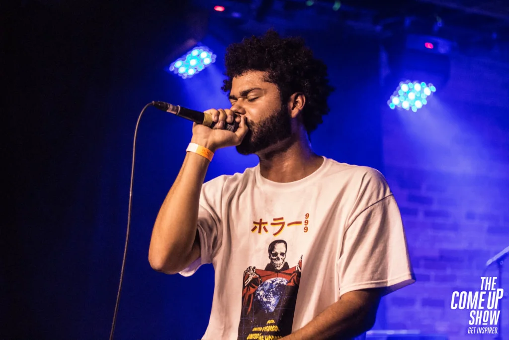 Ritchie with a T of the Arizona rap trio Injury Reserve performs at the Velvet Underground in Toronto. Internet Photo