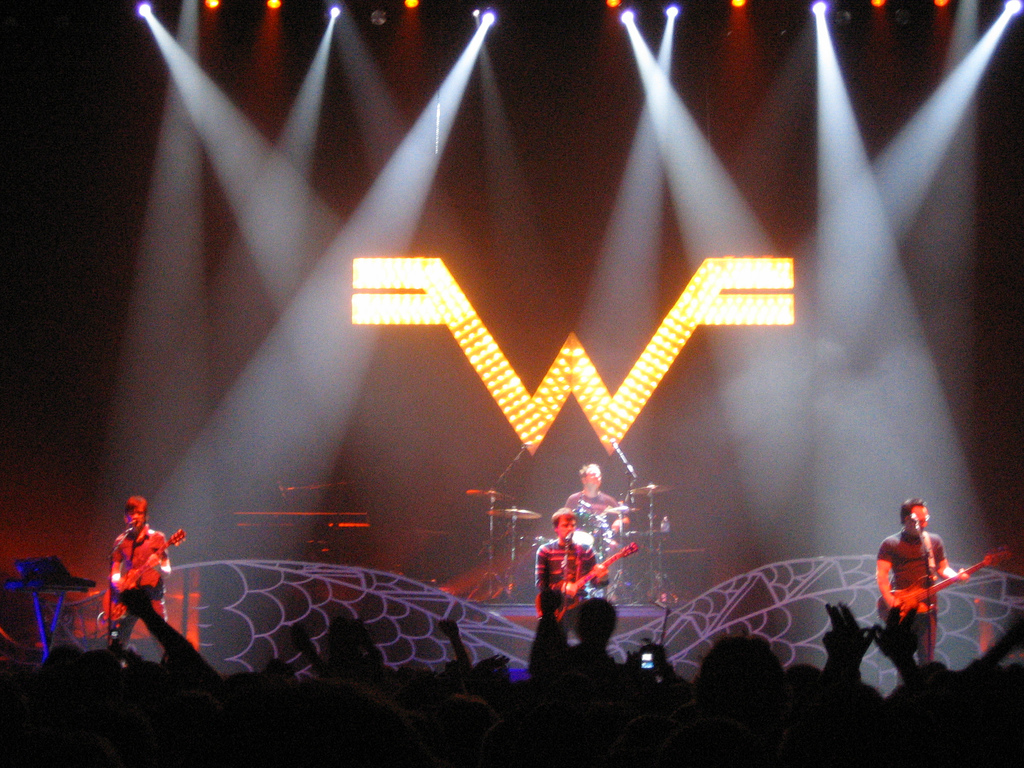 Internet photo Weezer performs in London. 