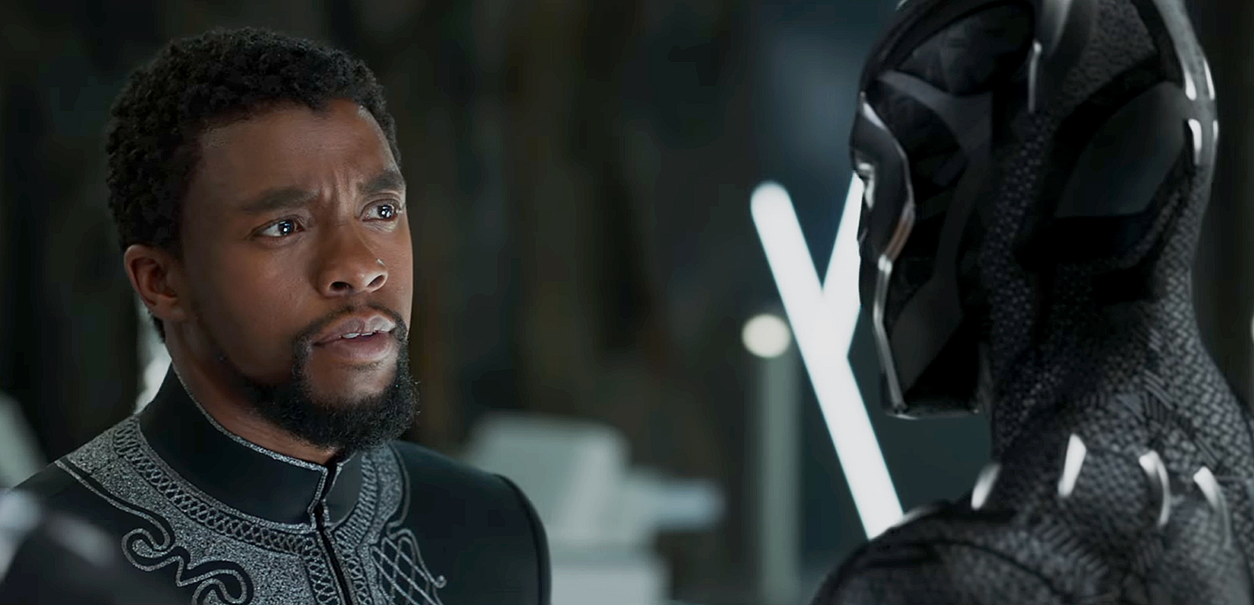 Chadwick Boseman plays T’Challa, the newly anointed young king of the fictional nation of Wakanda in “‘Black Panther." Internet Photo