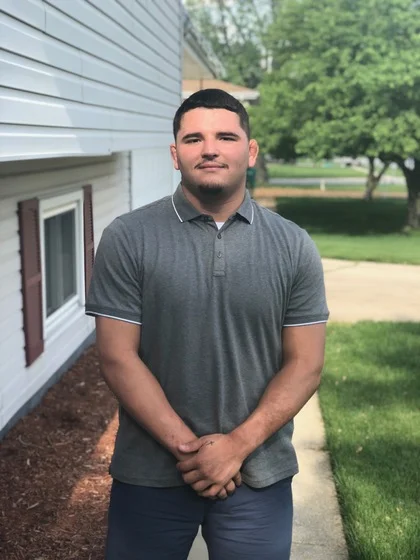 Picture of trespasser, identified as Shawn Streck, as provided in the Elmhurst College Office of Campus Security Oct. 16 email