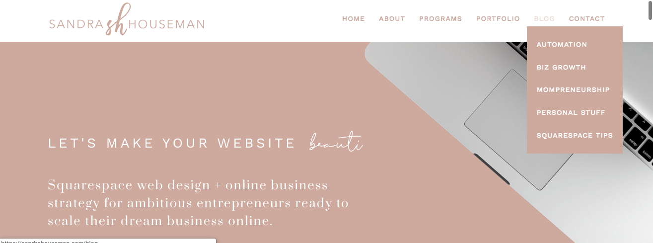 how to add squarespace blog categories