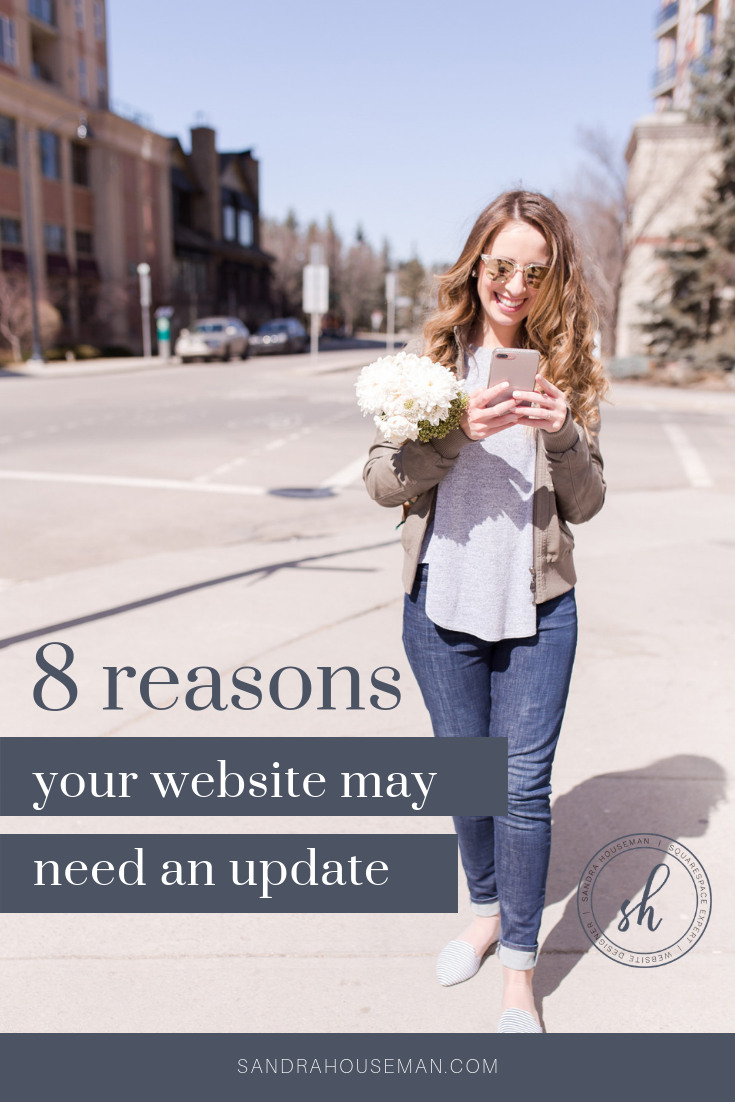 Sandra Houseman_Pinterest Blog Image _ do i need a new website
