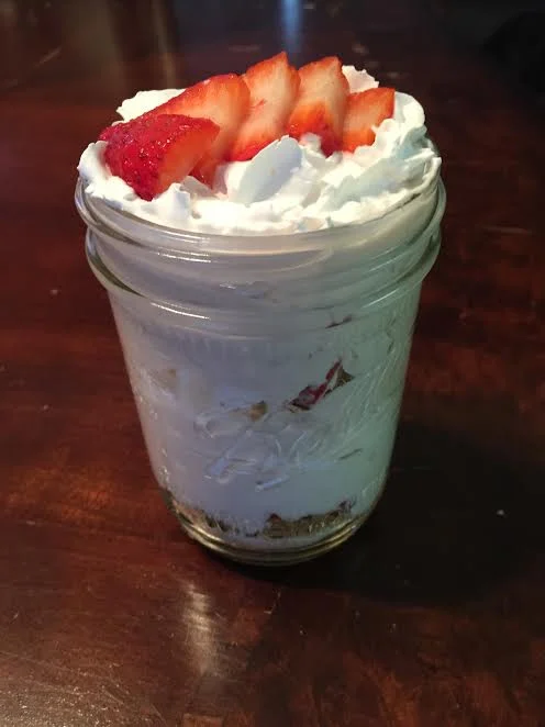 Strawberry Cheesecake Jar