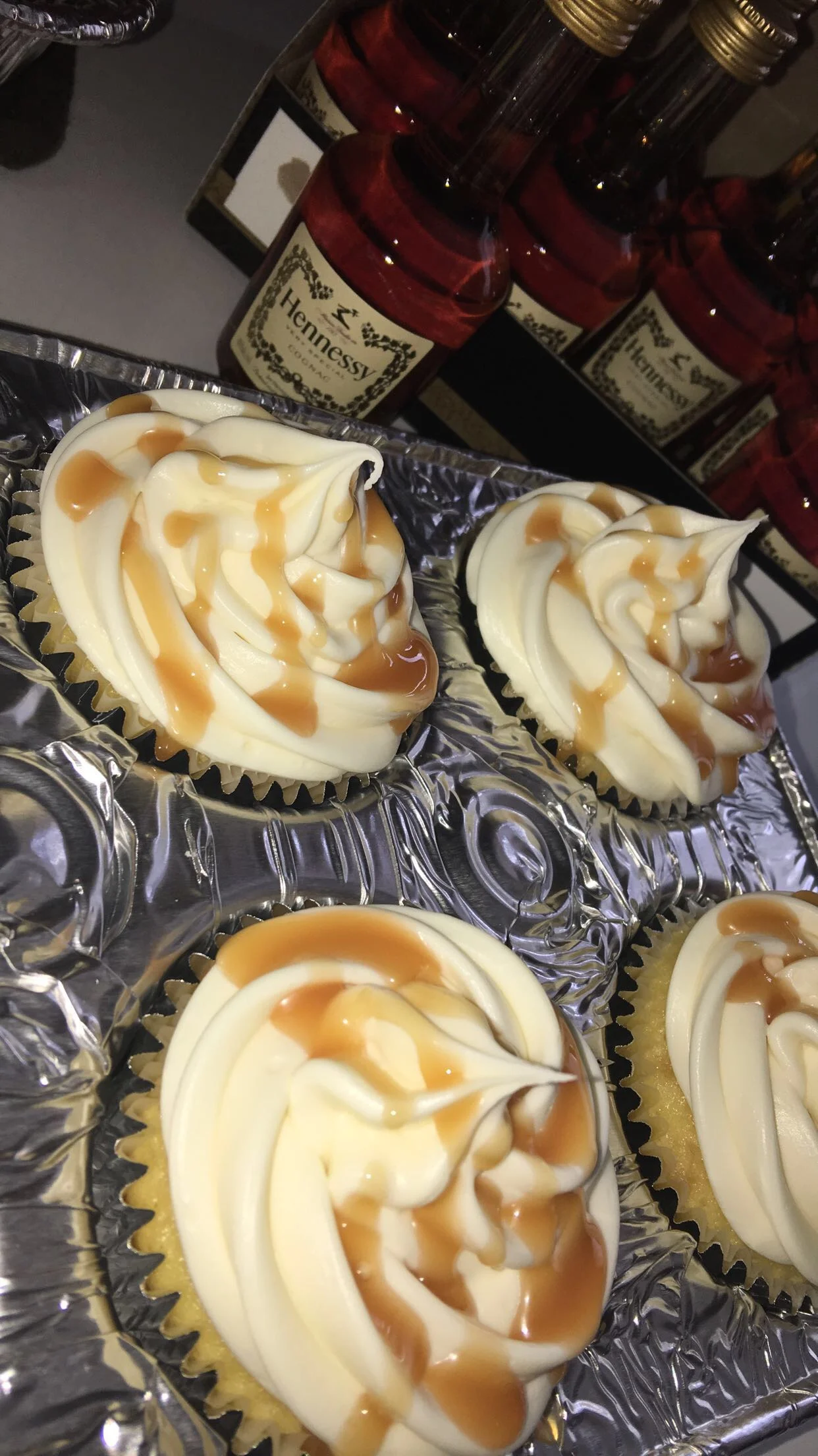 Hennessy Cupcakes