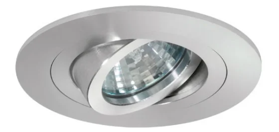 Adjustable LED light designed for recessed installation.