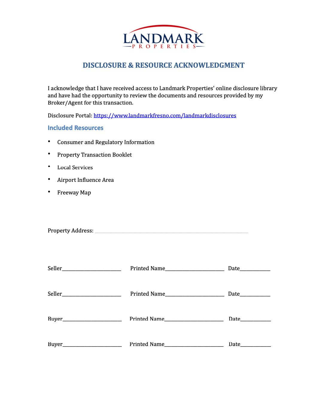 Disclosure &amp; Research Acknowledgement