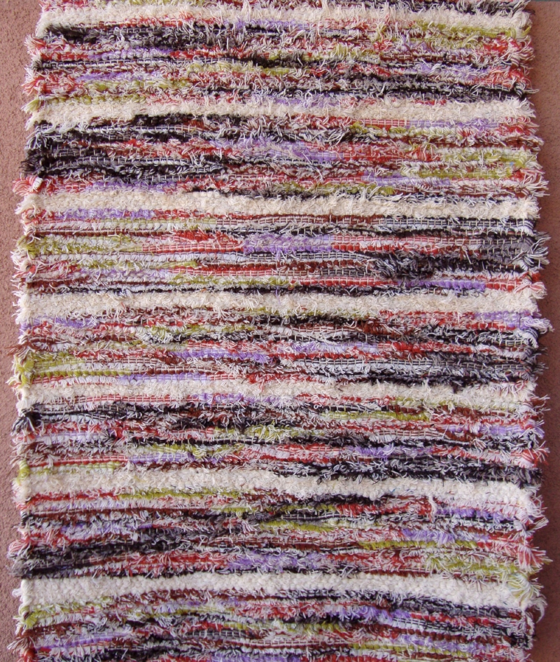 Barbara Ann Downs Rag rug shag