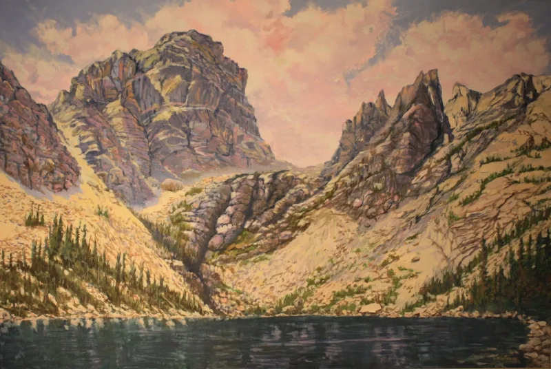 Emerald Lake Oil on Canvas