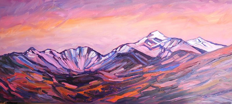 Delap-Image7- 16 X 40 SANGRES AT SUNSET oil.jpg