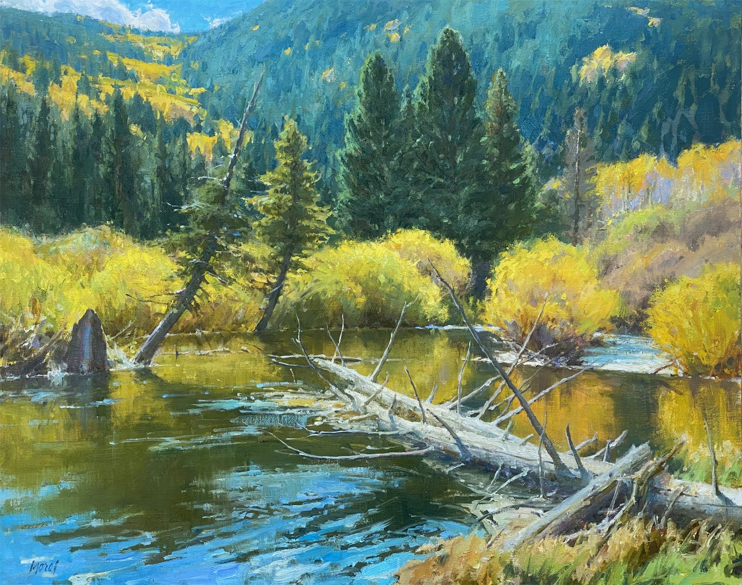 Autumn Beaver Pond 24x30 150dpi.jpg