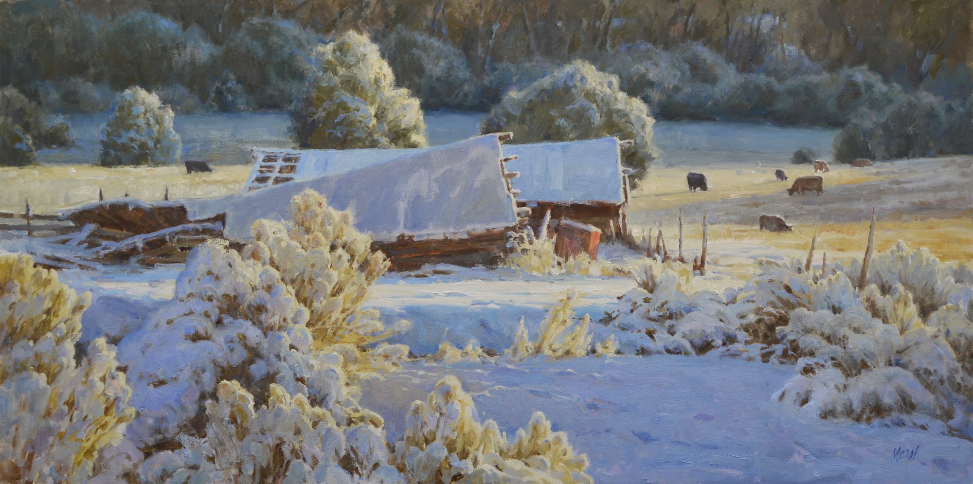 October Snow High Road 24x48.jpg