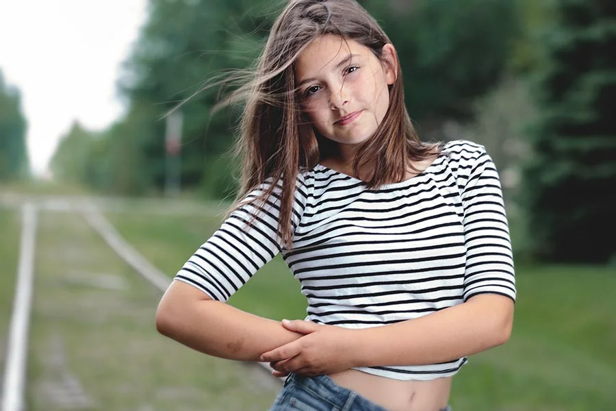 Roxanne, cadeau de fête de sa marraine