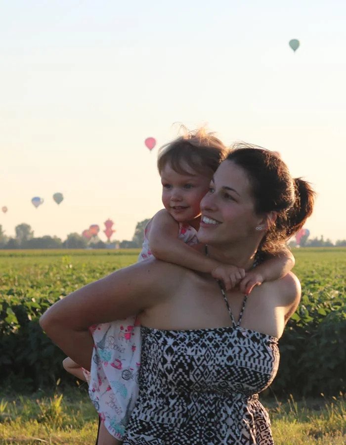 Voici une de mes 2 filles Daphné 2 ans, 2015