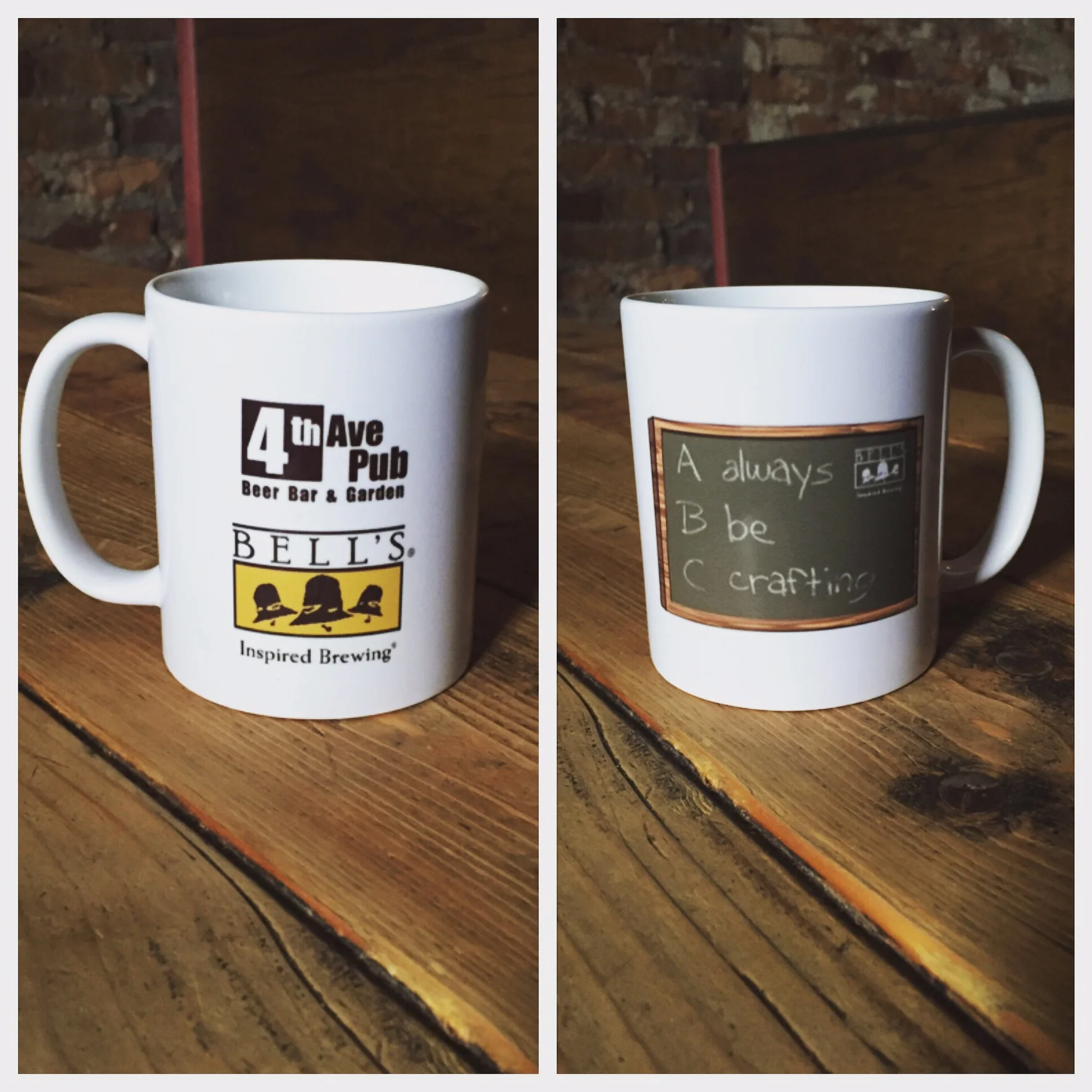 Coffee Mugs from our Glengarry Glen Ross-themed Bell's Brewery event