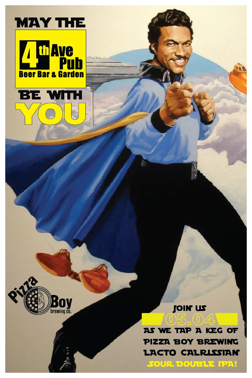 LANDO CALRISSIAN Star Wars EVENT POSTER