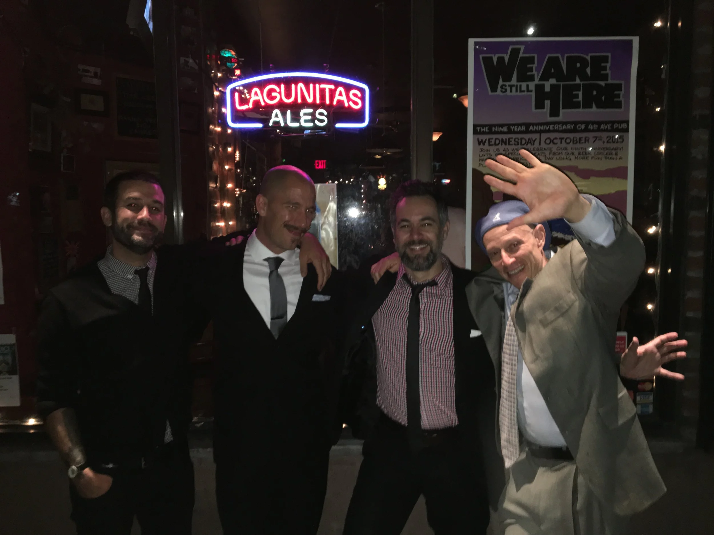 Ownership Team outside Fourth Avenue Pub