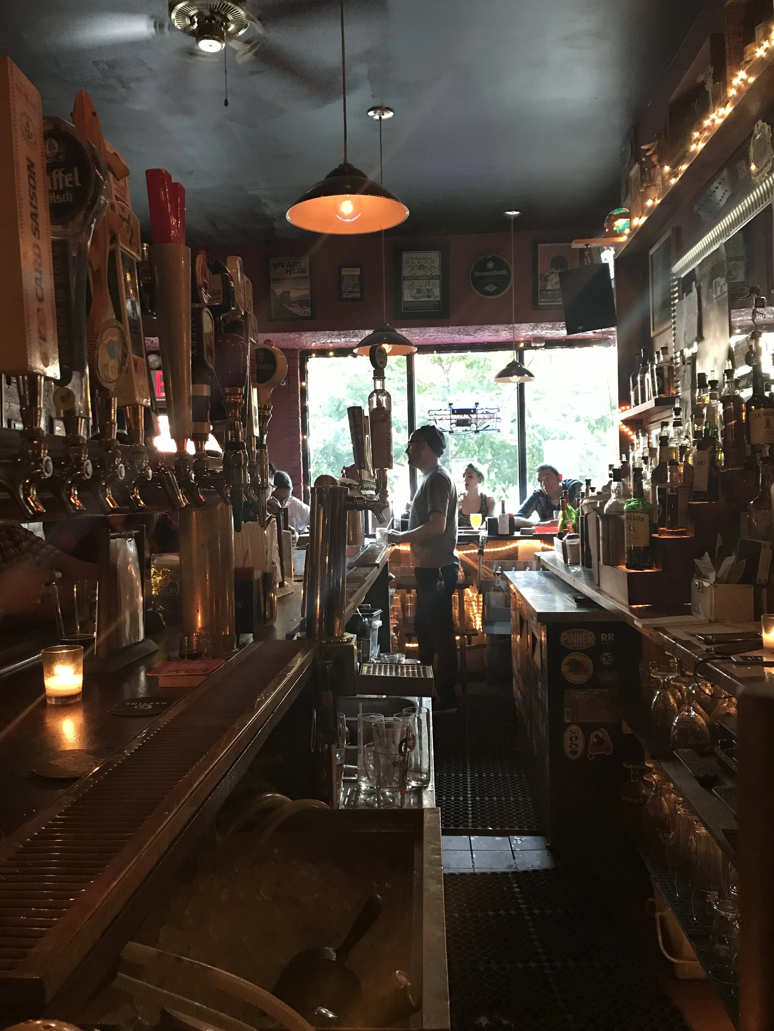 Ralph Bartending in the afternoon