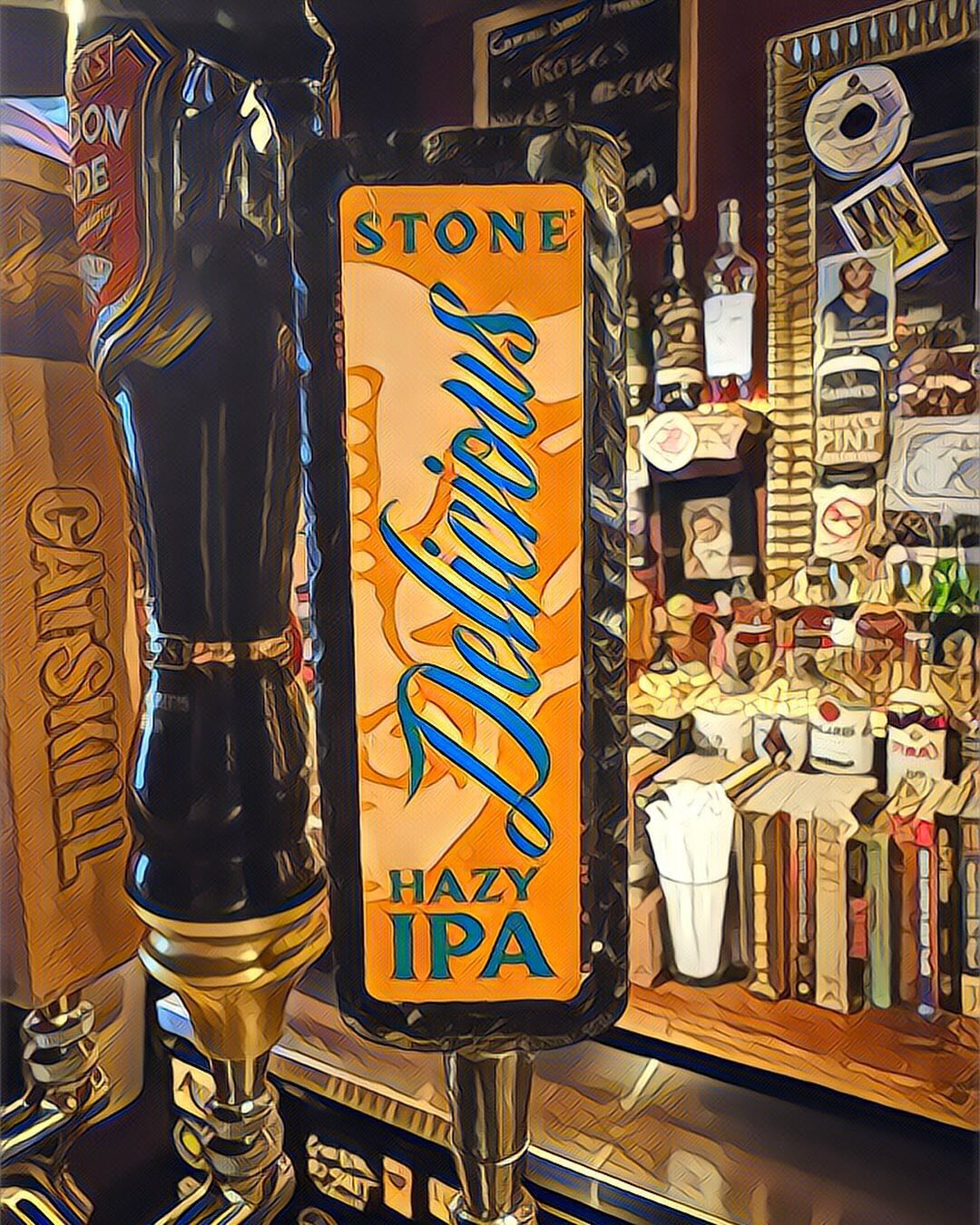 Clearly you need something hazy (and delicious) We have you covered with @stonebrewing Delicious Hazy IPA 🍺 now on draft! &ldquo;As our Stone Delicious Family expands, our brewers
were asked &ndash; can you make a Delicious Hazy IPA that&rsquo;s st