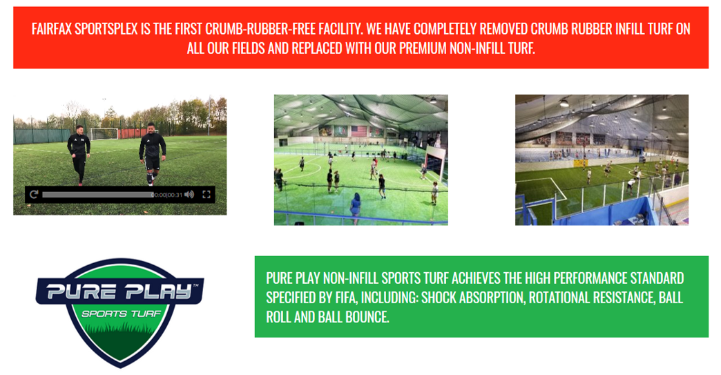 fairfax sportsplex indoor soccer
