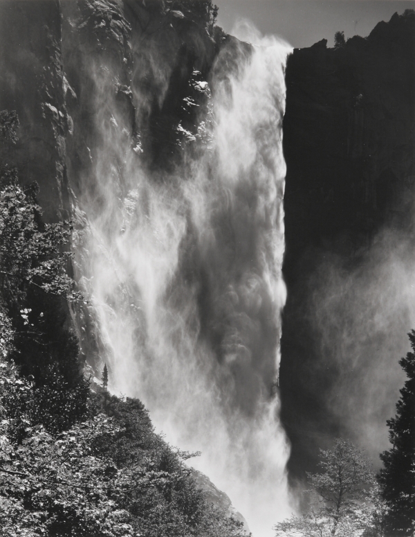 Bridalveil Fall, Yosemite National Park, CA, 1974