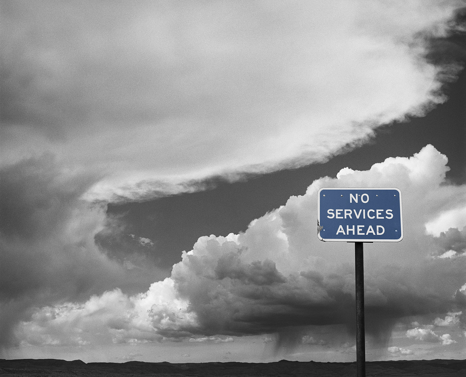 No Services Ahead, Utah, 1977/2015