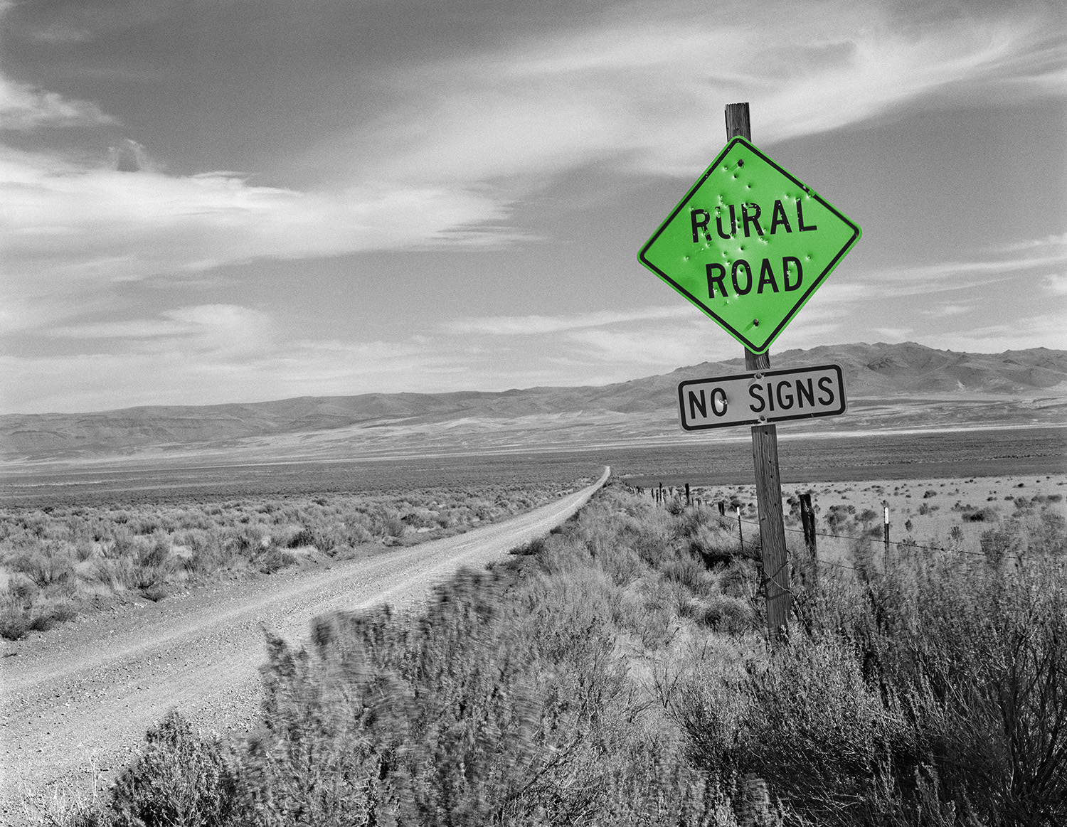 Rural Road, Oregon, 2001/2015