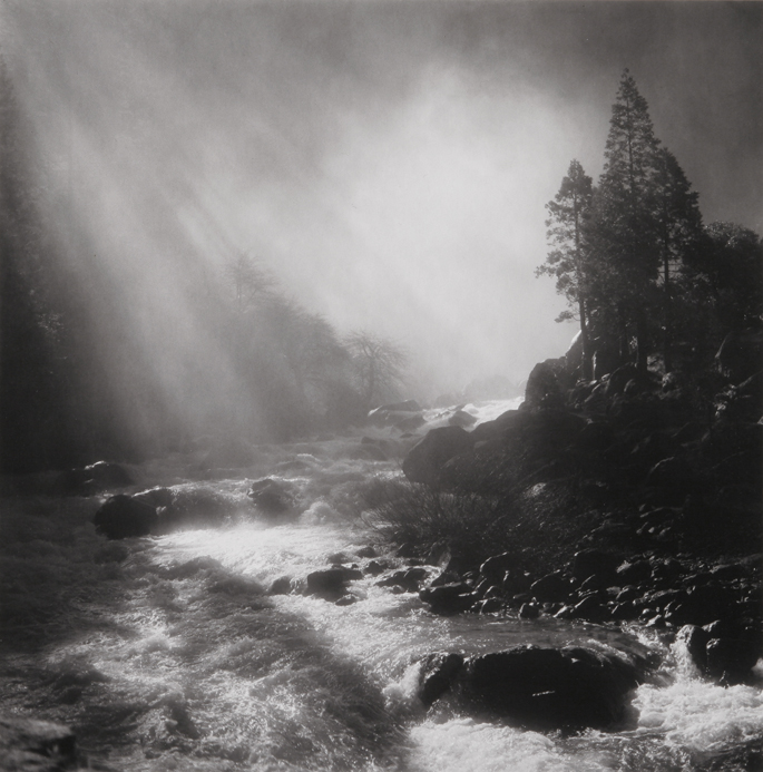 Base of Nevada Fall, Yosemite National Park, CA, 1981