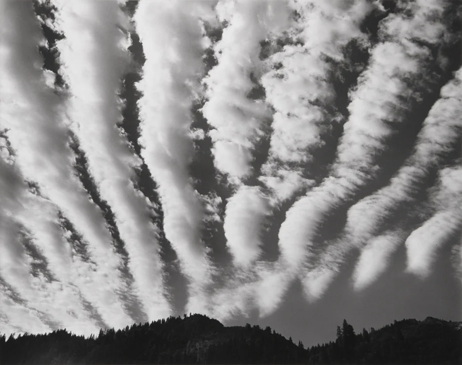 Clouds over Yosemite, Yosemite National Park, CA, 1974
